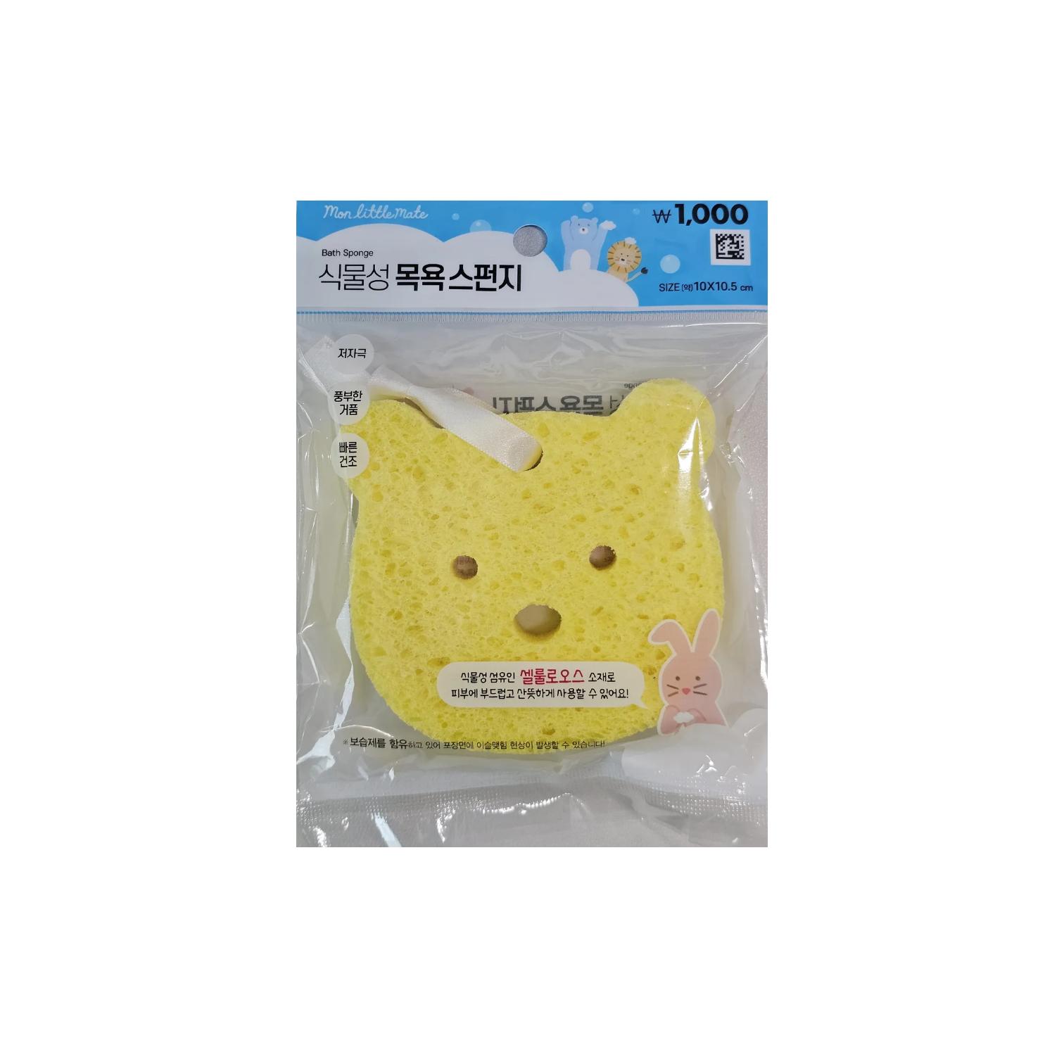 daiso korea Губка для ванны на растительной основе с низкой степенью раздражения