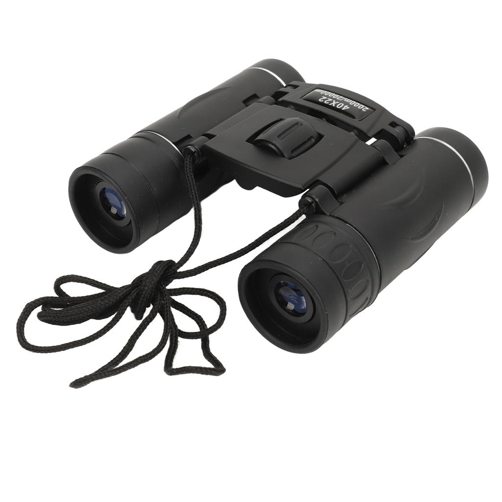 40x22 HD Powerful Binoculars Mini Folding Lightweight Pocket Binoculars for Bird Watching Travel