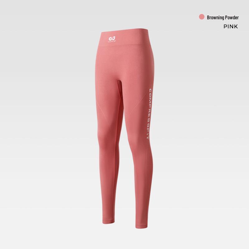 

Бесшовные брюки для йоги с высокой талией для женщин - Весна/Лето, Ощущение обнаженности, Подтягивающие бедра, Плотная эластичная ткань для профессионального спорта и фитнеса Medium