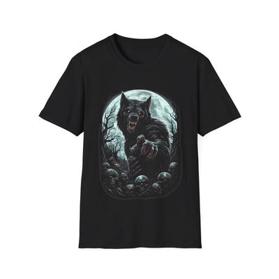 Men's and Women's T-shirts Werewolf T-Shirt - Embrace the Beast Within -Unisex Softstyle T-Shirt
