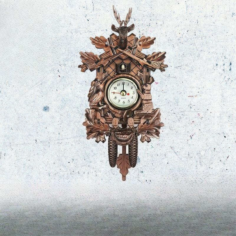 Kuckucksuhr, Holzwanduhr, Heimdekoration, Quarzuhr, Heimdekoration