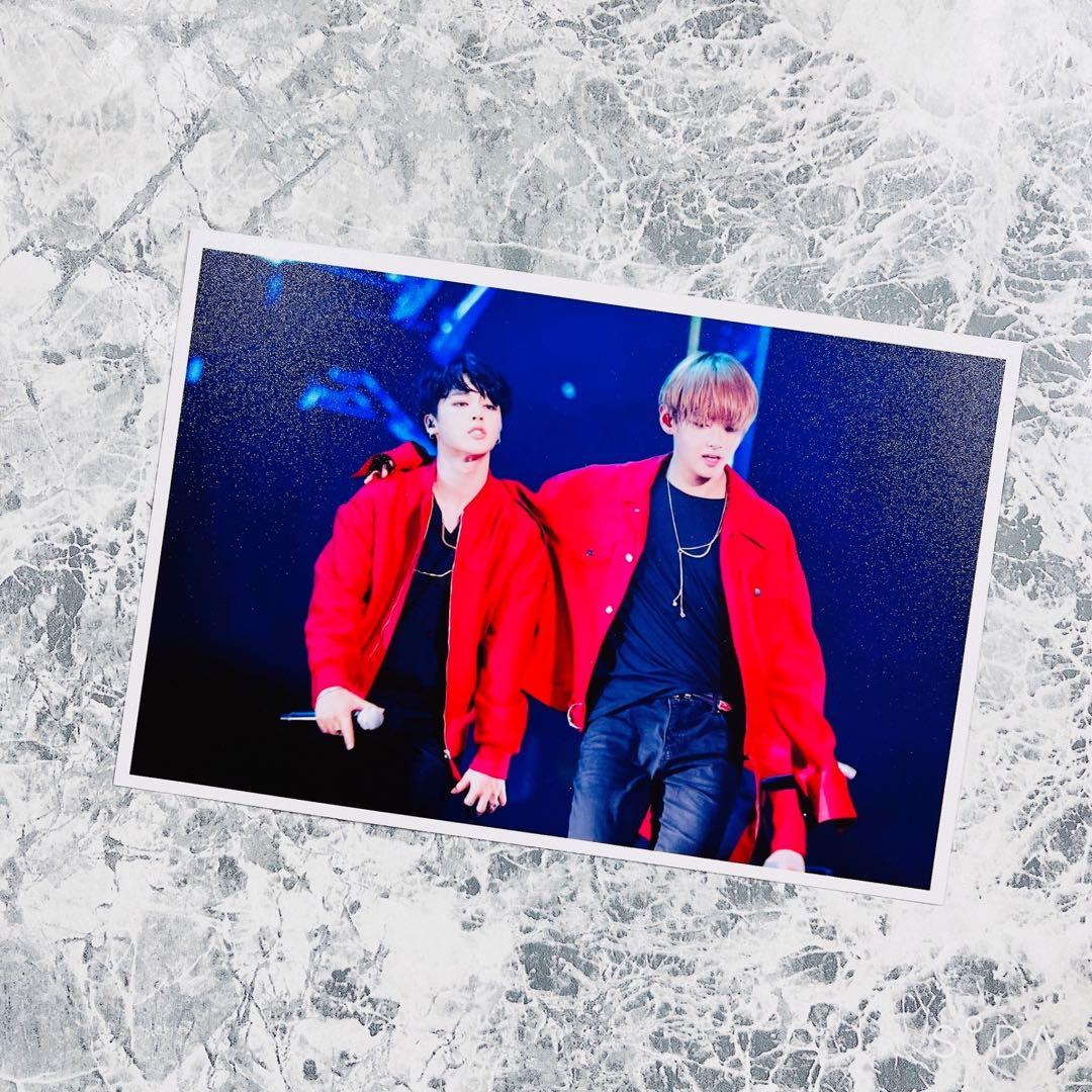 

[USED] BTS Korean Fan Cafe Photo, Imported from Korea, Only One, Rare, Quoz