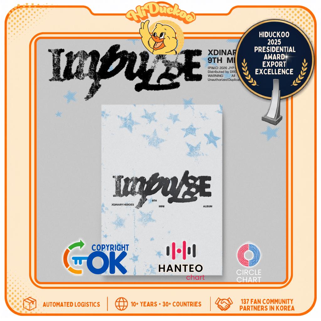 Xdinary Heroes (9th Mini Album) - IMPULSE (DENIM POUCH ver.)