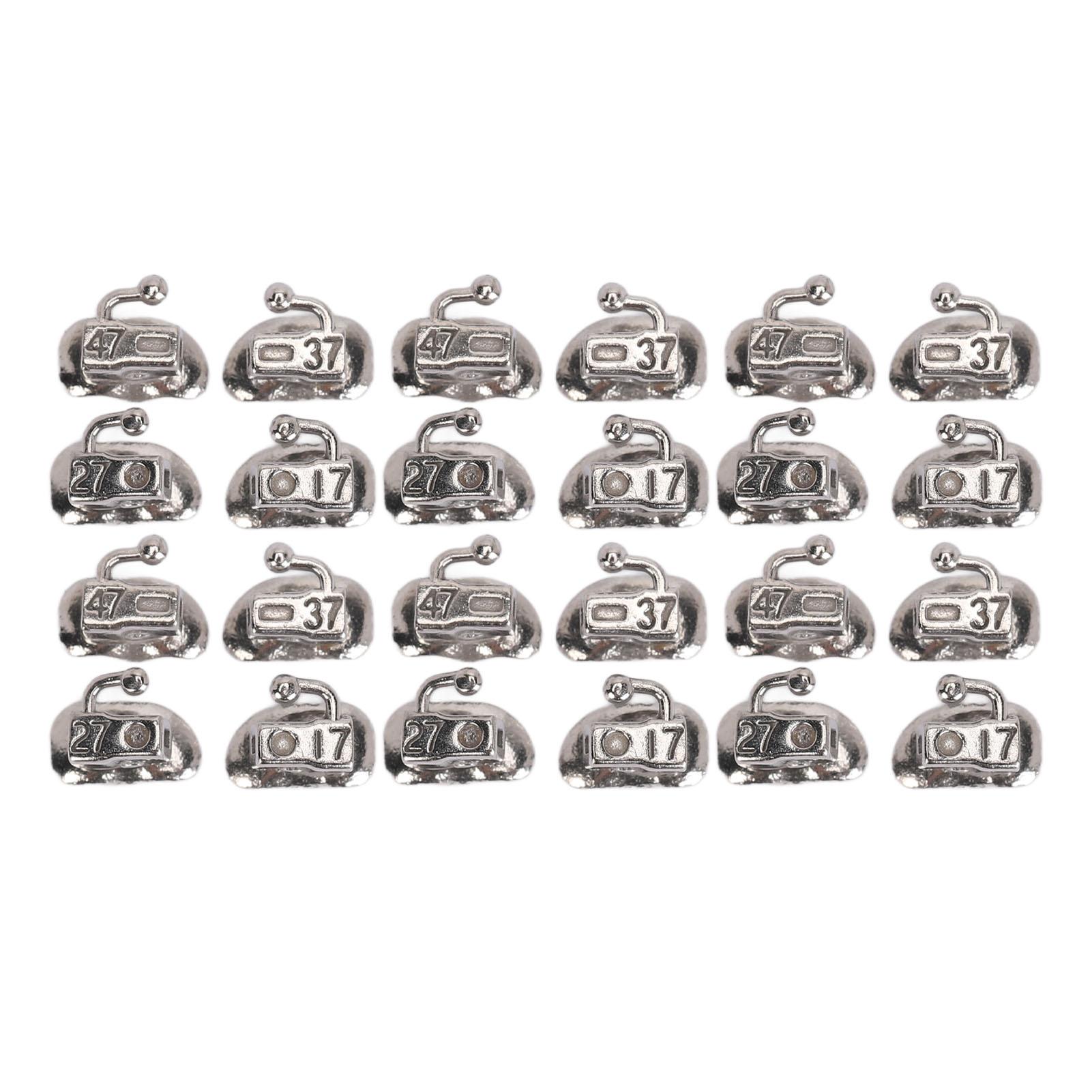 

40pcs 022 Slot Bondable Buccal Tube Edgewise 2nd Molar Single Buccal Tube for Dental Care