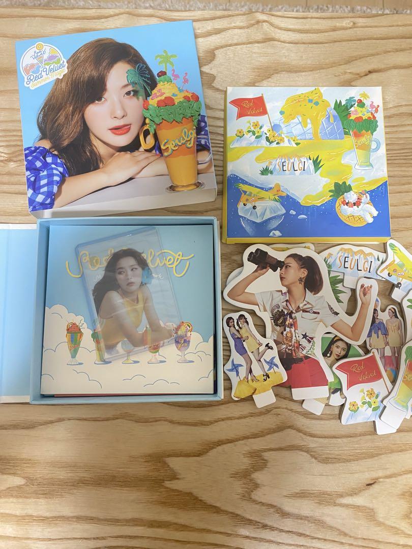 

[USED] Red Velvet Summer Magic Seulgi Album Trading Card Limited Edition