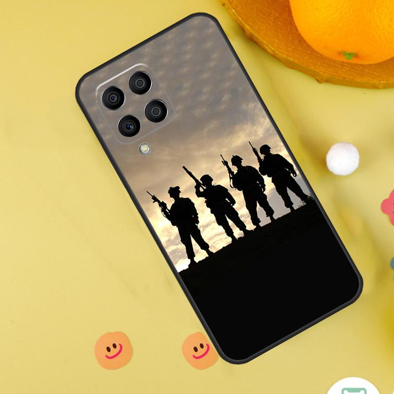 Camo Military Army For Samsung Galaxy M20 M30s M31 M51 M15 M55 M13 M23 M33 M53 M12 M32 M52 M14 M34 M54 Case