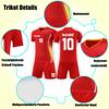 DIY-tilpassede fotballdrakter i to deler for voksne og barn