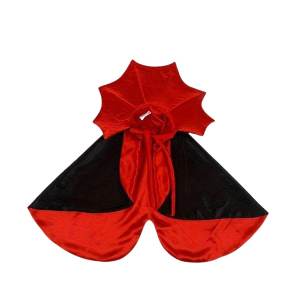 

1/3 шт. Хэллоуинский костюм кошки, плащ с воротником, одежда для питомца-вампира, всесезонная одежда, праздничный аксессуар для вечеринки для кошек и маленьких собак One size