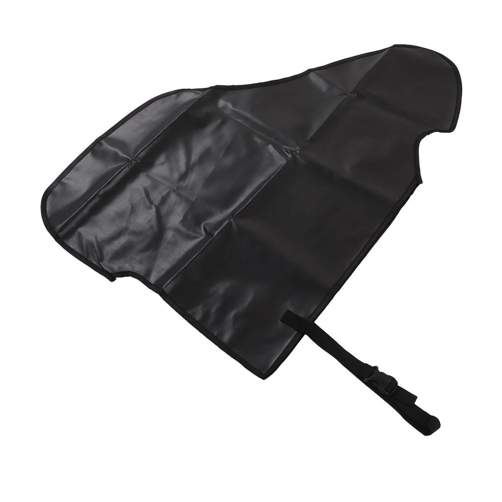 Caravan Towing Hitch Cover Waterproof Dustproof Sun Proof PVC Camper Hitch Protective Cover with Buckle Strap