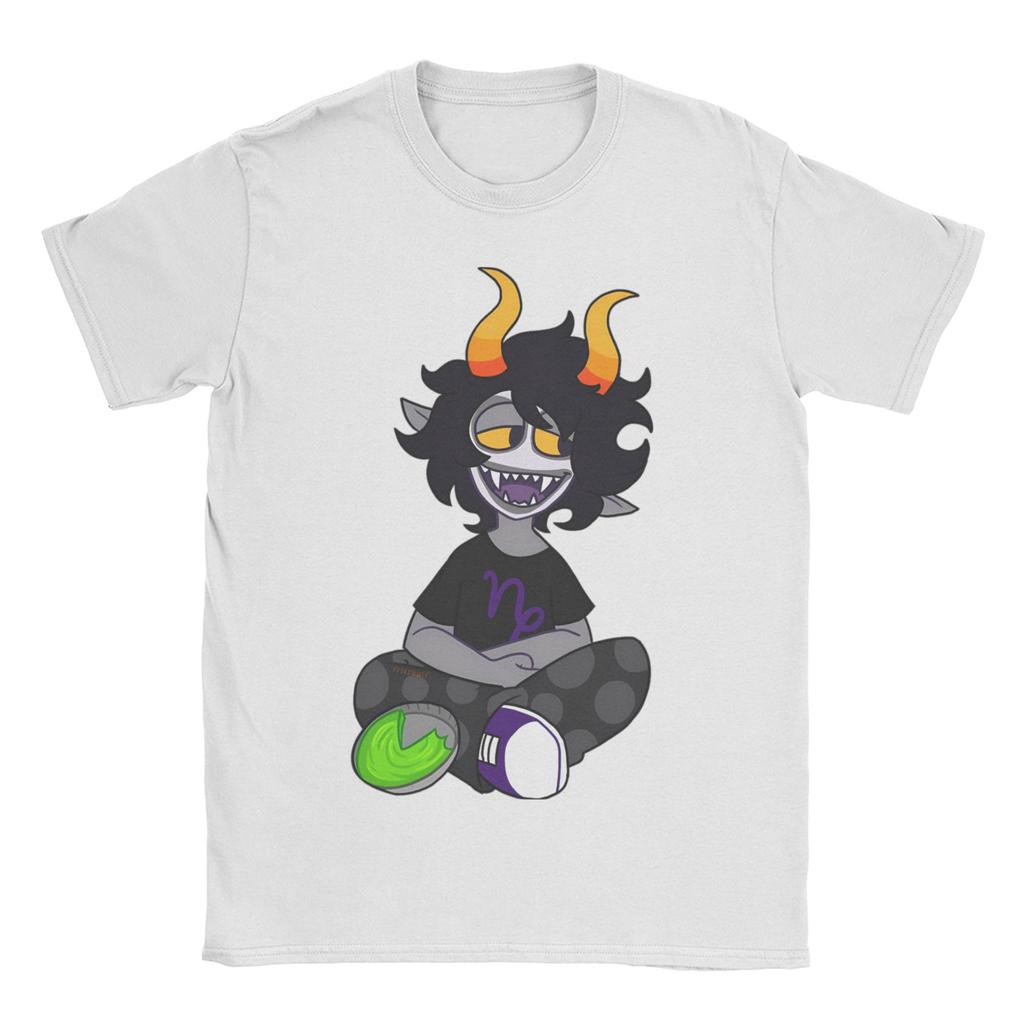 Vintage Say Gex Guys H-Homestucks T-Shirts for Men Round Collar Cotton T Shirts  Short Sleeve Tees New Arrival Tops