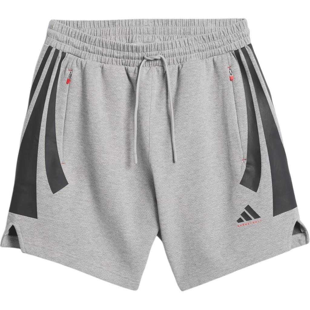 Adidas Basketball Spacer Shorts The 2025 Collection Chapter 01 Unisex Shorts Gray JD7467