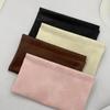 1Pcs Self-Closing Pu Leather Wallet Long Passport Driver'S License Id Holder Headphone Data Cable Storage Cash Pouch Coin Purse