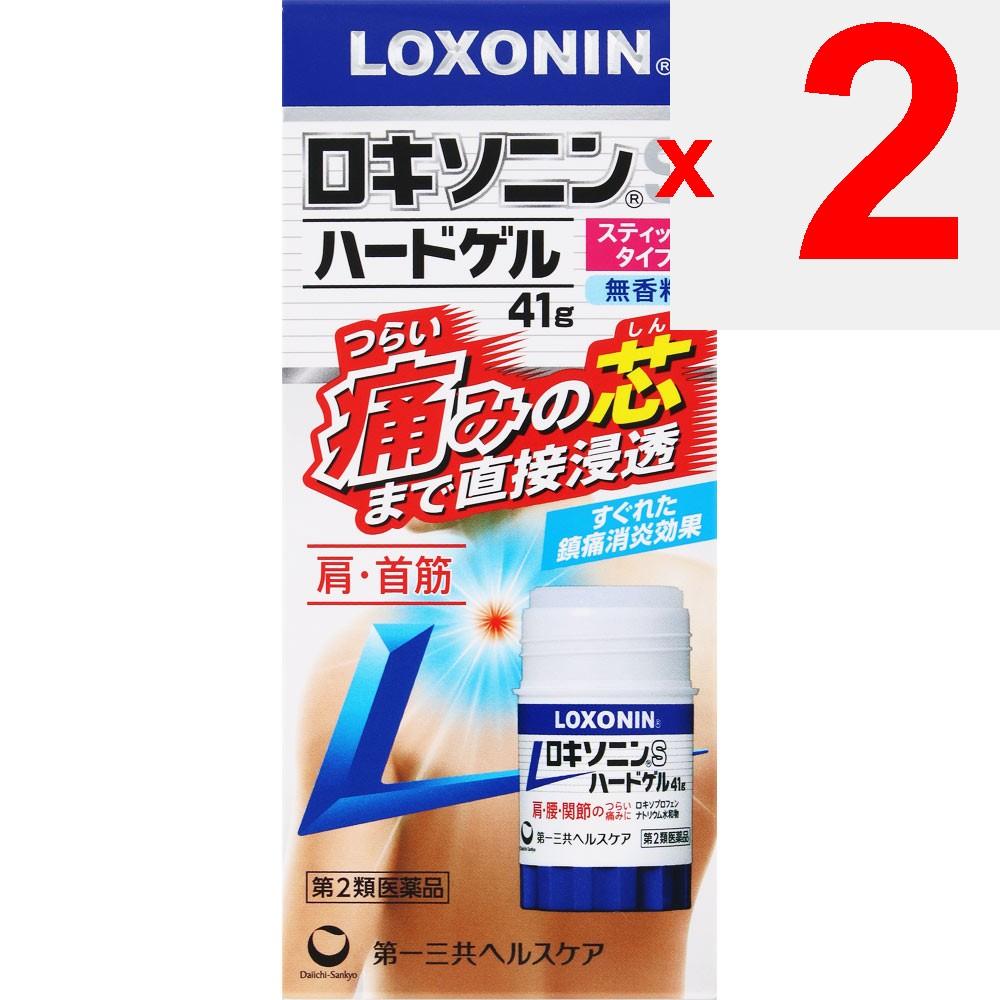 Daiichi Sankyo Healthcare Loxonin S Hard Gel 41g Cream Gel Topical Agents Indications: Lower Back Pain, Shoulder Pain Associated with Stiff Shoulders,