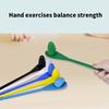 12Pieces Wood Eggs Spoon Race Game Toy for Outdoor Easter Hunting Parties Kids Group Coordination Activity Supply Toy