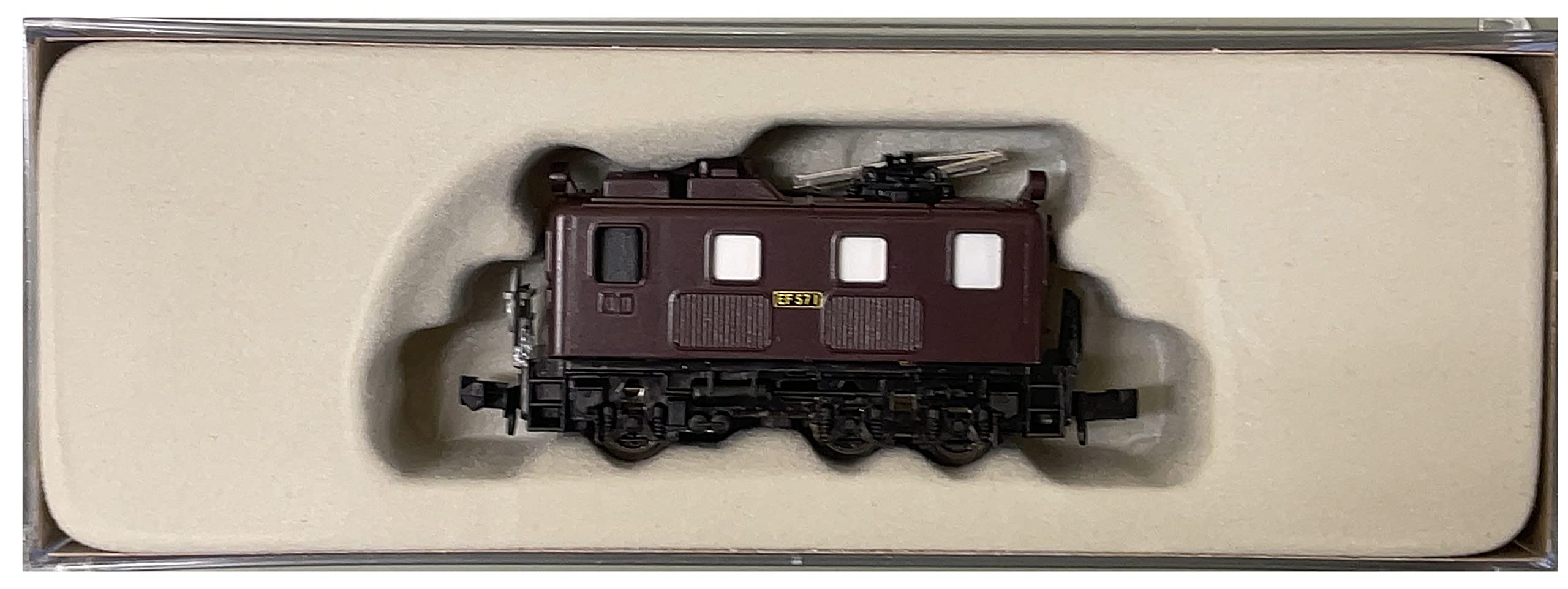 

Электрововоз MicroAce, масштаб N, тип Экспресс Хато, с головным знаком A1044, Модель Поезда, тип C, EF57-1 темно-красного