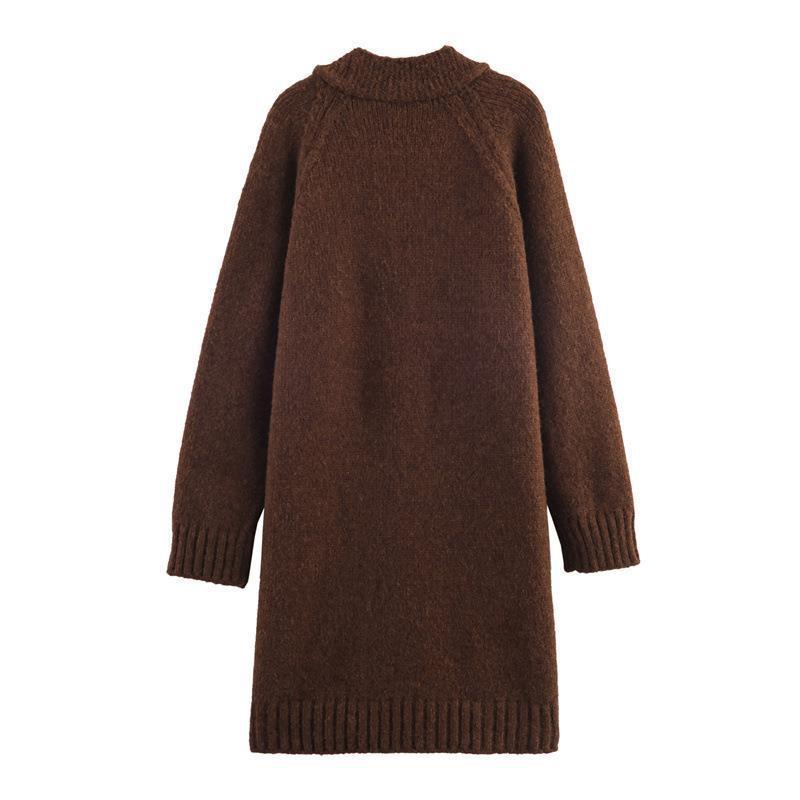 Womens Oversized Knit Cardigan Loose Fit V-Neck Long Sleeve Open Front Sweater Casual Korean Style