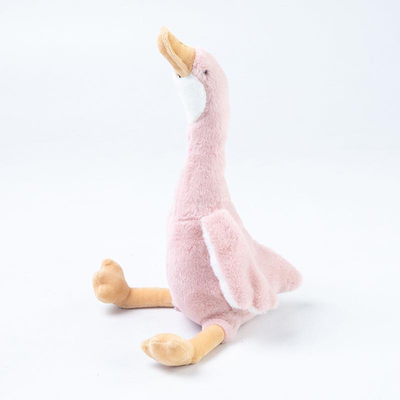 Cute Plush Toy Goose Adorable Cartoon Stuffed Swan Creative White Goose Doll