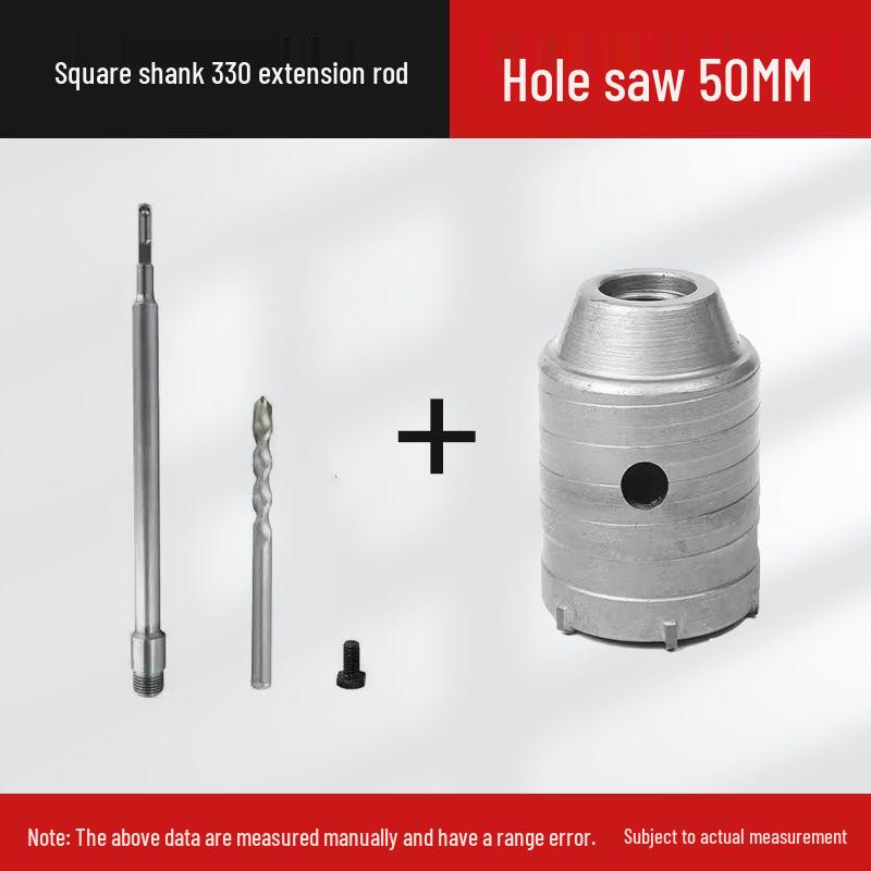 Electric Impact Drill Bit for Cement and Brick Walls - Dry Drilling Opener for Air Conditioner and Water Pipe Installations