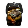 Backpack for Teenager Boys Girls Pet Reptile Lizard Daypack Children School Bags Kids Book Bag