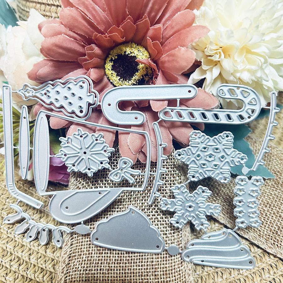 Ice Cream Mug Metal Cutting Die Stencil Template For DIY Embossing Paper Photo Album Cards Making Scrapbooking Die Cut