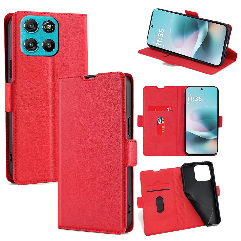 

For Motorola Moto G67 Power 5G Case Card Holder PU Leather Phone Cover