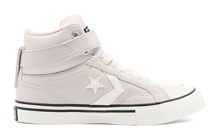 Converse Pro Blaze Strap High GS 'Leather & Heathered Knit - Silt Red' 669317C