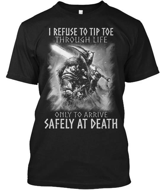 

Refused To Tip Toe Death TTshirt Made in the USA Size S to 5XL L