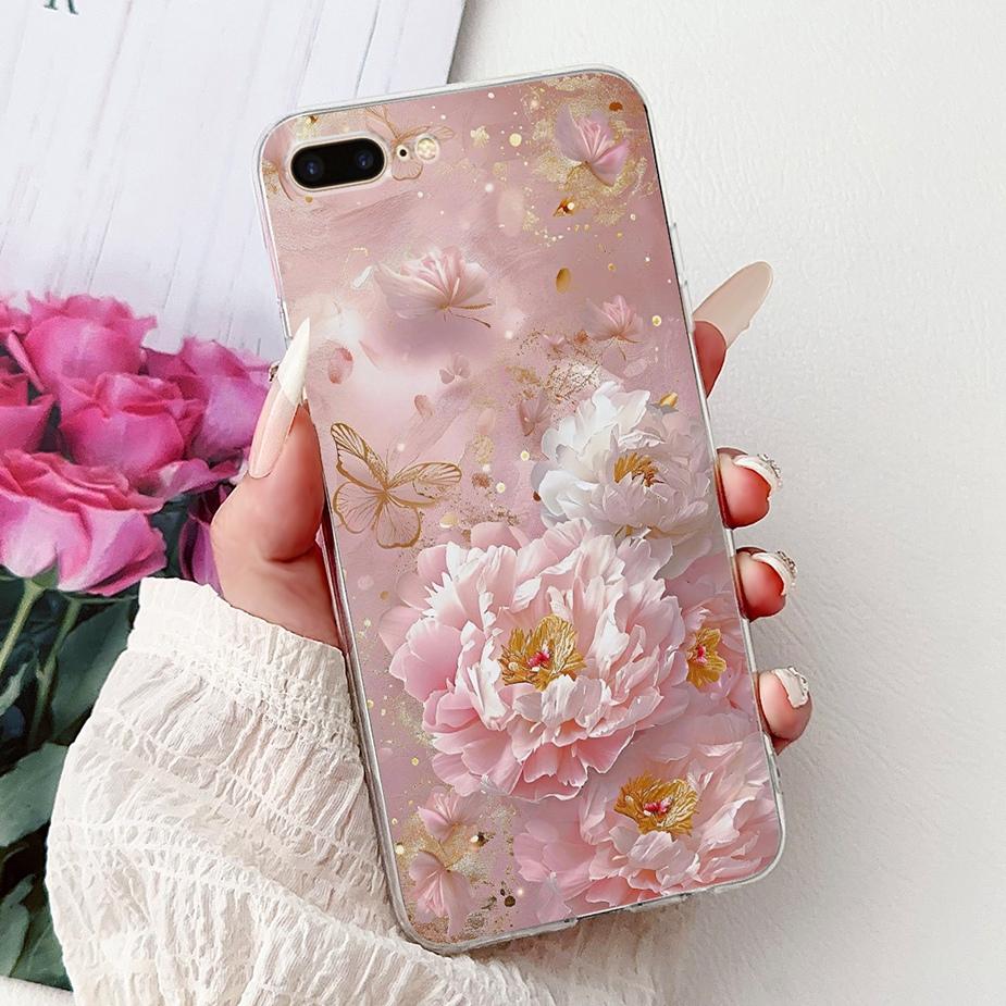 For Apple iPhone SE 2020 Case Popular Fashion Painted Cover 4.7'' Soft Silicone Phone Case For iPhone SE 2022 iPhoneSE 2020 Bags