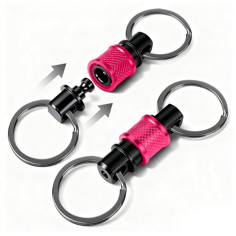 Multi-Purpose 360° Rotating Universal Aluminum Keychain