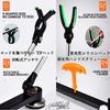 S.fields.inc Rod Holder, Rod Holder, Rod Stand, Rod Holder, Fishing Rod Stand, Rod Bracket, Storage Bag, Fixing Pin