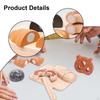 Kids Wooden Cutting Play Foods Toy Pretend Motor Skill Preschool Sharing Kitchen Playset