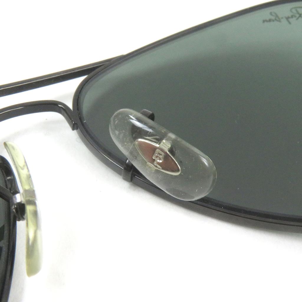 Great Ray-Ban sunglasses B&L Bausch & Lomb Two-Bridge Pilot Black green mens Used