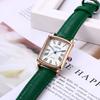 Leather Roman Analog 3ATM Water Square Popular Antique Perfect for or Day Ladies' Watch, Strap, Numerals, Display, Calendar, Resistance, Shape, Style,