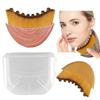 Portable Lymphatic Contour Face Brush Contoured Lymphatic Massage Tool Fits Skin Contours Detox Relaxation Face Sculpting Device