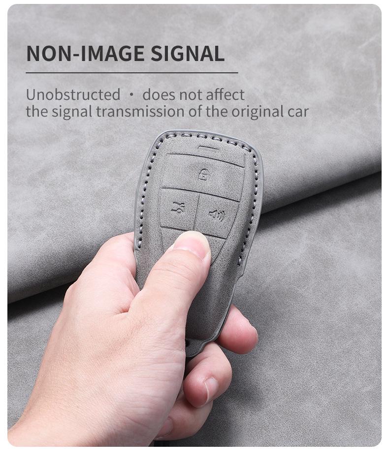 Beijing Auto Key Case for X7, BJ40, Zhida X3, EU5, BJ60, Magic Cube, EU7 - Shell Buckle