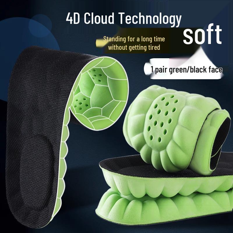 Military Training Comfort Insoles – Soft, Breathable, Odor-Resistant for Men & Women. Perfect for Summer Sports with Step-On Comfort.