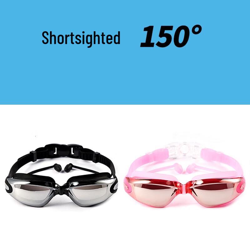 Norman HD Anti-Fog Swim Goggles with Earplugs