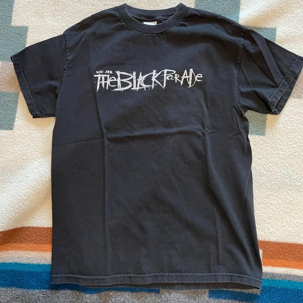 MCR Мерч My Chemical Romance The Black Parade Футболка Размер S-5XL Унисекс Футболка L