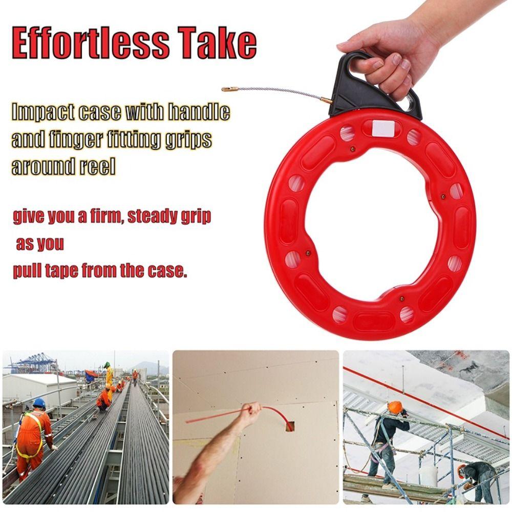 With Impact Case Electrician Wire Cable Threading Device Electrician Cable Puller  Wire Pulling