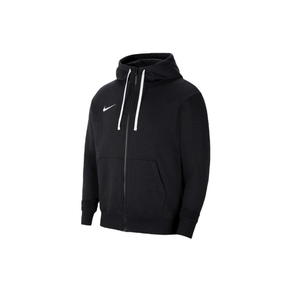Nike Logo Print Hooded Zipper Long Sleeve Sweatshirt Men sweatshirt Black CW6887-010