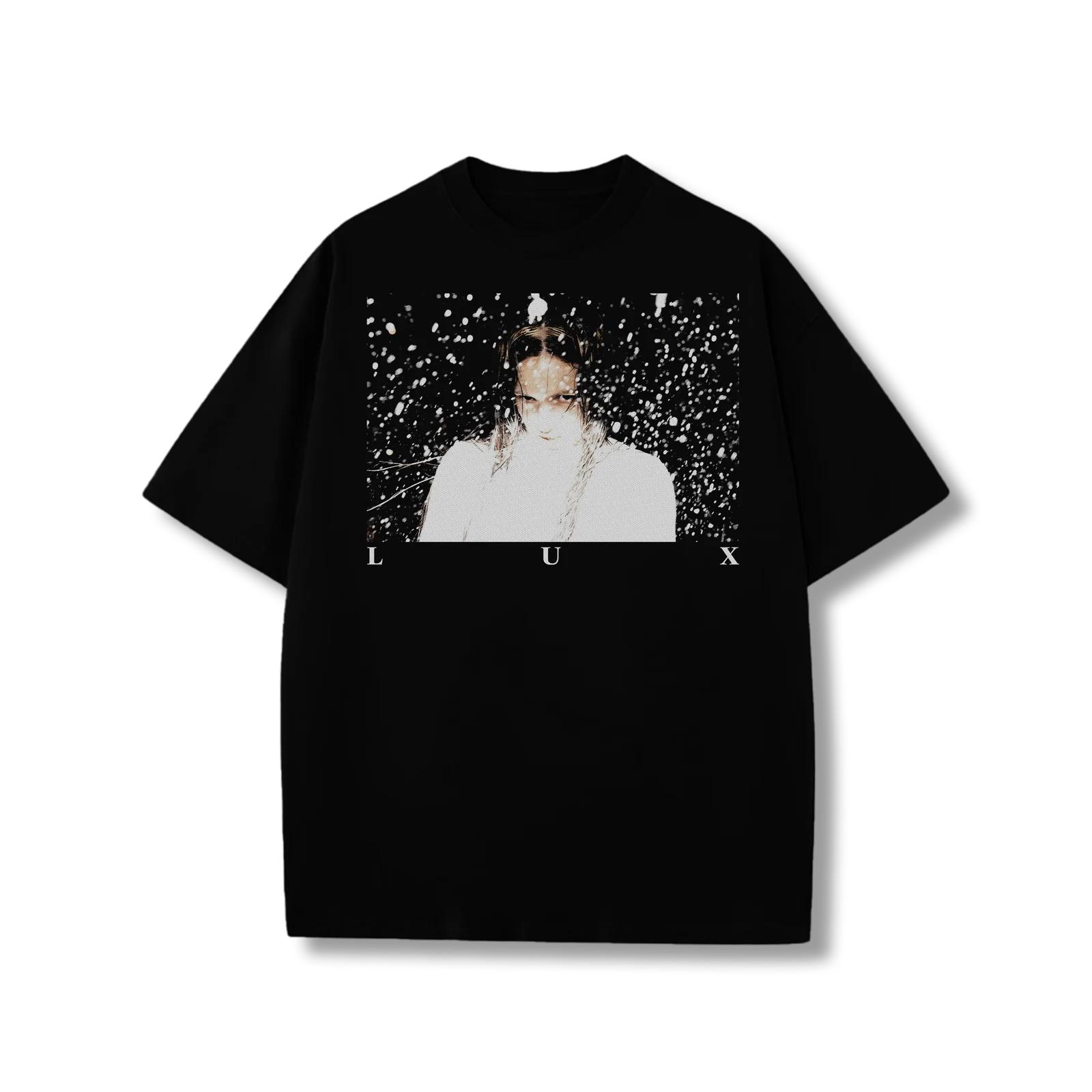 

Y2k Fashion Print Top Singer Rosalia Lux Tshirt Retro Top Trend Sports Street Wear Casual Loose Tshirt Round Neck Top Unisex 4XL