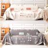 Cartoon Cute Sofa Cover Cloth Four Seasons Universal Chenille Sofa Cushion Cloth Universal Sofa Cover Slipcover
