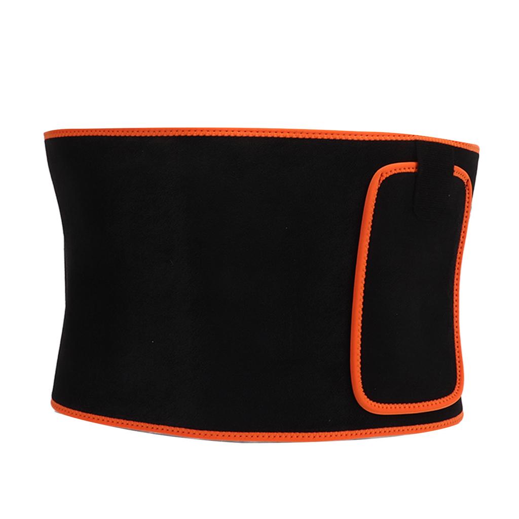 Cinto Modelador de Cintura Ajustável Suporte Lombar para Parte Inferior das Costas Cinto Modelador de Corpo com Bolso para Celular para Fitness Academia L