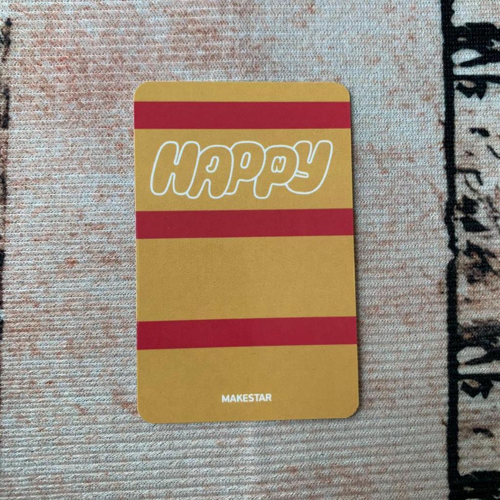 [USED] BTS Happy Make Star Purchase Bonus Trading Card JIN