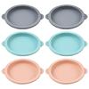 Dishwasher Safe Flexible Silicone Round Cake Mold Nonstick Easy Demolding Bakeware for Jellies and Puddings