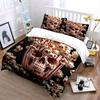 "Skull Popcorn Bowl Set Decoration" Soft Skin-Friendly Bedding Set Includes 1 Duvet Cover And 2 Pillowcase, Gift