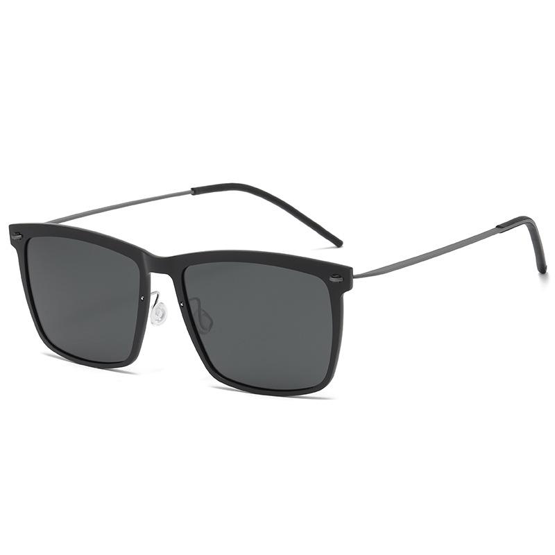 Linde 8305 Men s Pure Titanium Polarized Driving Sunglasses - High-End Style