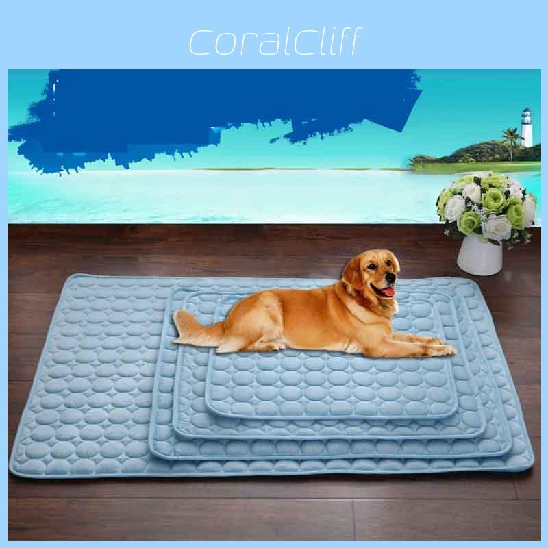 Durable And Breathable Dog Cooling Mat Non-toxic Pet Cushion For Summer