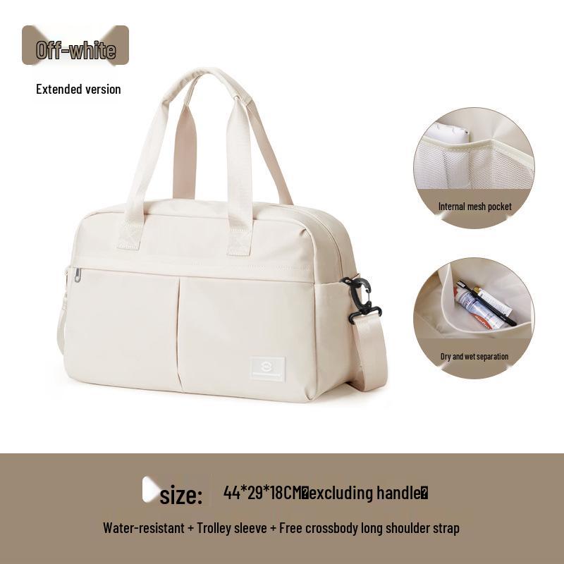 Lightweight Women's Travel Duffle Bag - Large Capacity, Portable, Carry-on for Short Business Trips and Hospital Storage