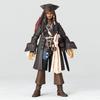 Revoltech Pirates of the Caribbean Jack Sparrow Høyde 135 mm malt bevegelig figur ca.. Ikke-skala PVC og ABS